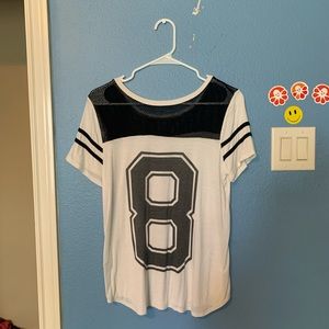 Number 8 tshirt